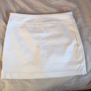 Versona white mini skirt. Never worn.
